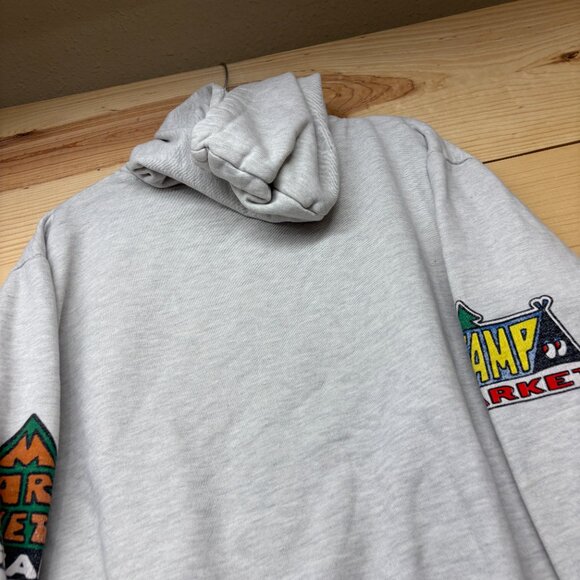 Chinatown Market Hoodie Medium Gray Heavyweight Pullover Outdoor Gear Exchange - Picture 11 of 12